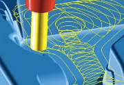 高端CAM软件+高端五轴铣削机=更高的高效率！
