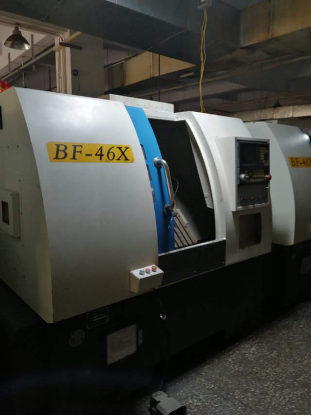 9成新宝元系统数控车床,_前沿数控