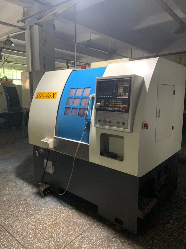 9成新宝元系统数控车床,_前沿数控